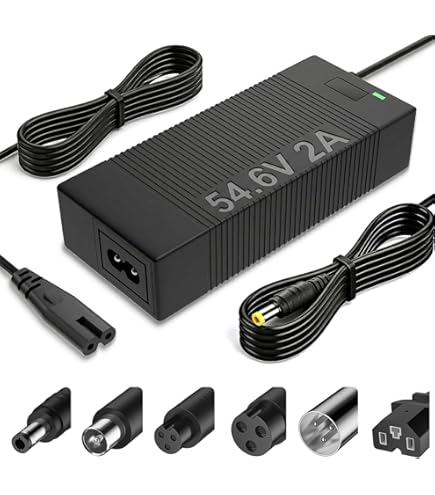 Amazon.com: eeTao 54.6V 3 Prong Replacement Power Adapter